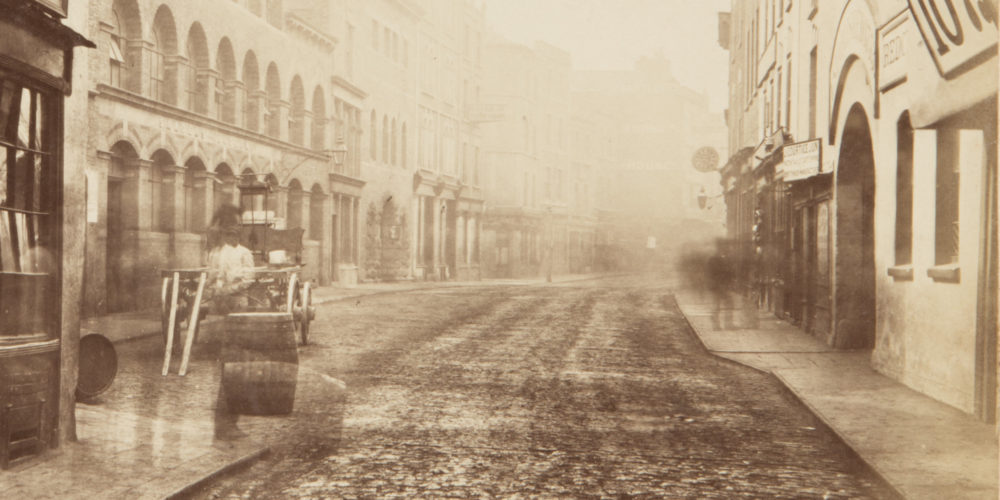 sepia photograph of redcliff street